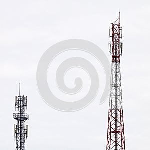 Telecommunications towers