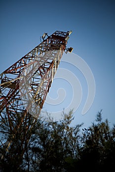 Telecommunications towers