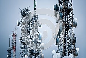 Telecommunications towers