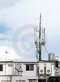 Telecoms Antenna on roof top