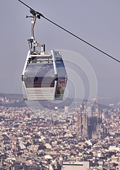 Teleferic of Montjuic