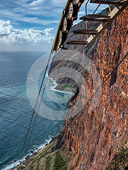 Teleferico do Rancho. Madeira Island, Portugal. photo