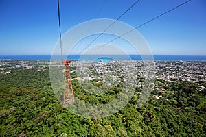 Teleferico in Puerto Plata, Dominican Republic