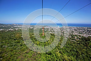 Teleferico in Puerto Plata, Dominican Republic