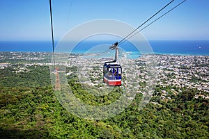 Teleferico in Puerto Plata, Dominican Republic