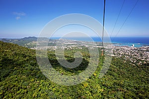 Teleferico in Puerto Plata, Dominican Republic