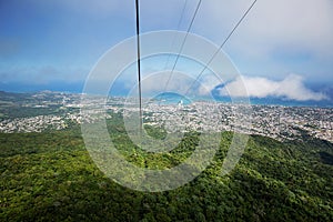 Teleferico in Puerto Plata, Dominican Republic