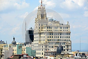 TelefÃÂ³nica Building, Madrid, Spain photo