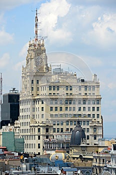 TelefÃÂ³nica Building, Madrid, Spain photo