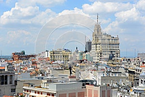 TelefÃÂ³nica Building, Madrid, Spain photo