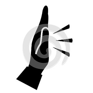 Telekinesis vector icon