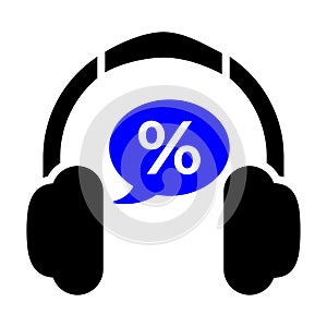 Telemarketing Promotion Icon