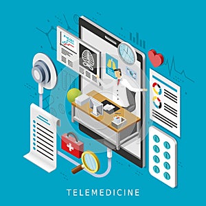 Telemedicine concept