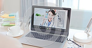 Telemedicine concept - doctor part