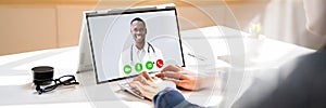 Telemedicine Online Training Conference With Doctor