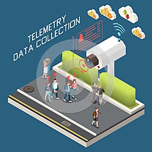 Telemetry Isometric Concept