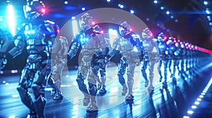 A telepathic police force maintaining order and protecting the community through swift and silent communication. photo