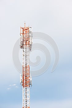 Telephone antennas tower