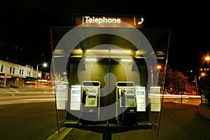 Telephone booth