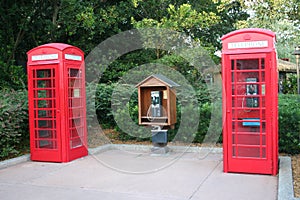 Telephone booths