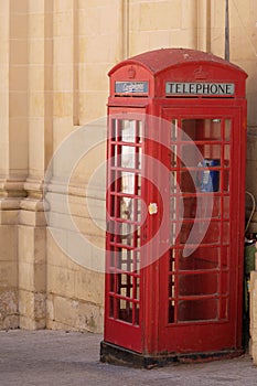 Telephone box - Valletta