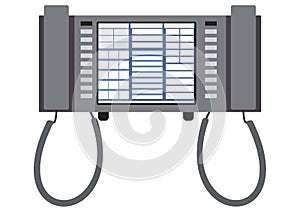 Telephone, communication, communication with the outside world, communicationsecretarial telephone exchange for remote confere