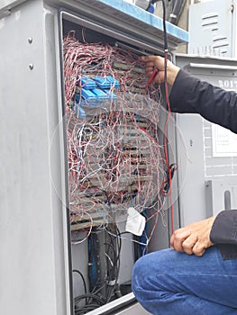 Telephone Exchange in Bangkok