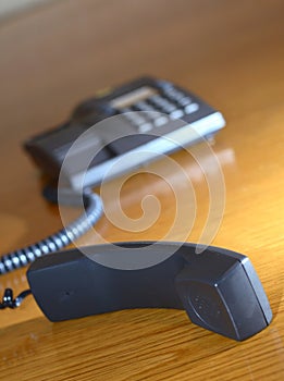 Telephone headset