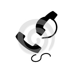 Telephone icon, Simple contact us icons set. Universal contact us icons to use for web and mobile UI