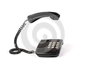 Telephone isolated on white