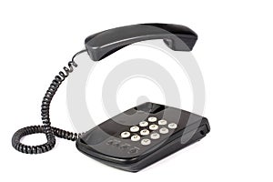 Telephone isolated on white