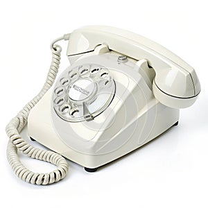 Telephone isolated on white background