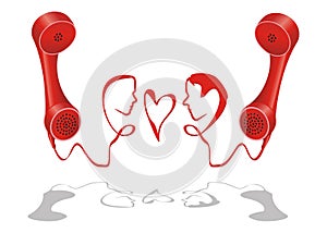 Telephone love line
