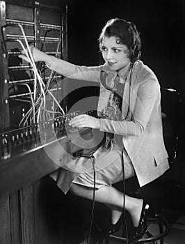 Telephone operator