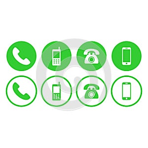 Telephone smartphone icon vector design symbol