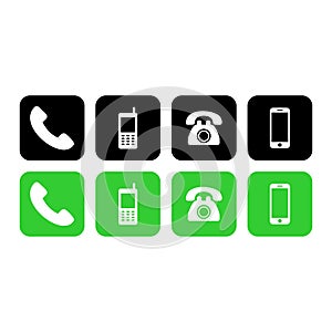 Telephone smartphone icon vector design symbol