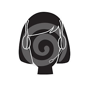 Telephone Support Vector Illustration