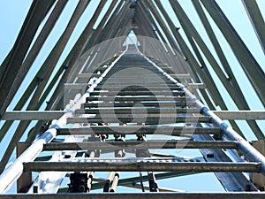 Inside the telecommunications tower 3