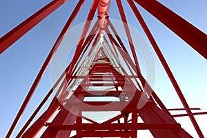 Inside the telecommunications tower 2