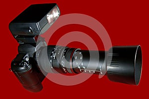 Telephoto Camera Red w/Paths