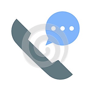 Telepone Icon Image.