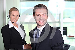 Telesales manager photo