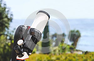 Telescope background astronomy science instrument