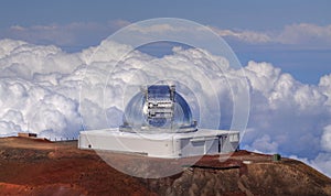 Telescope at Mauna Kea (Hawaii)