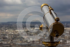 Telescope to view Paris France from