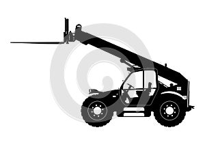 Telescopic handler.