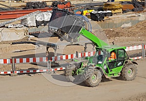 Telescopic handler photo