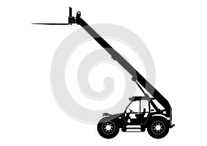 Telescopic handler.
