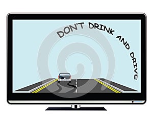 Television advertisement do not drink drive