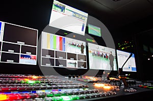 Television Broadcast Room